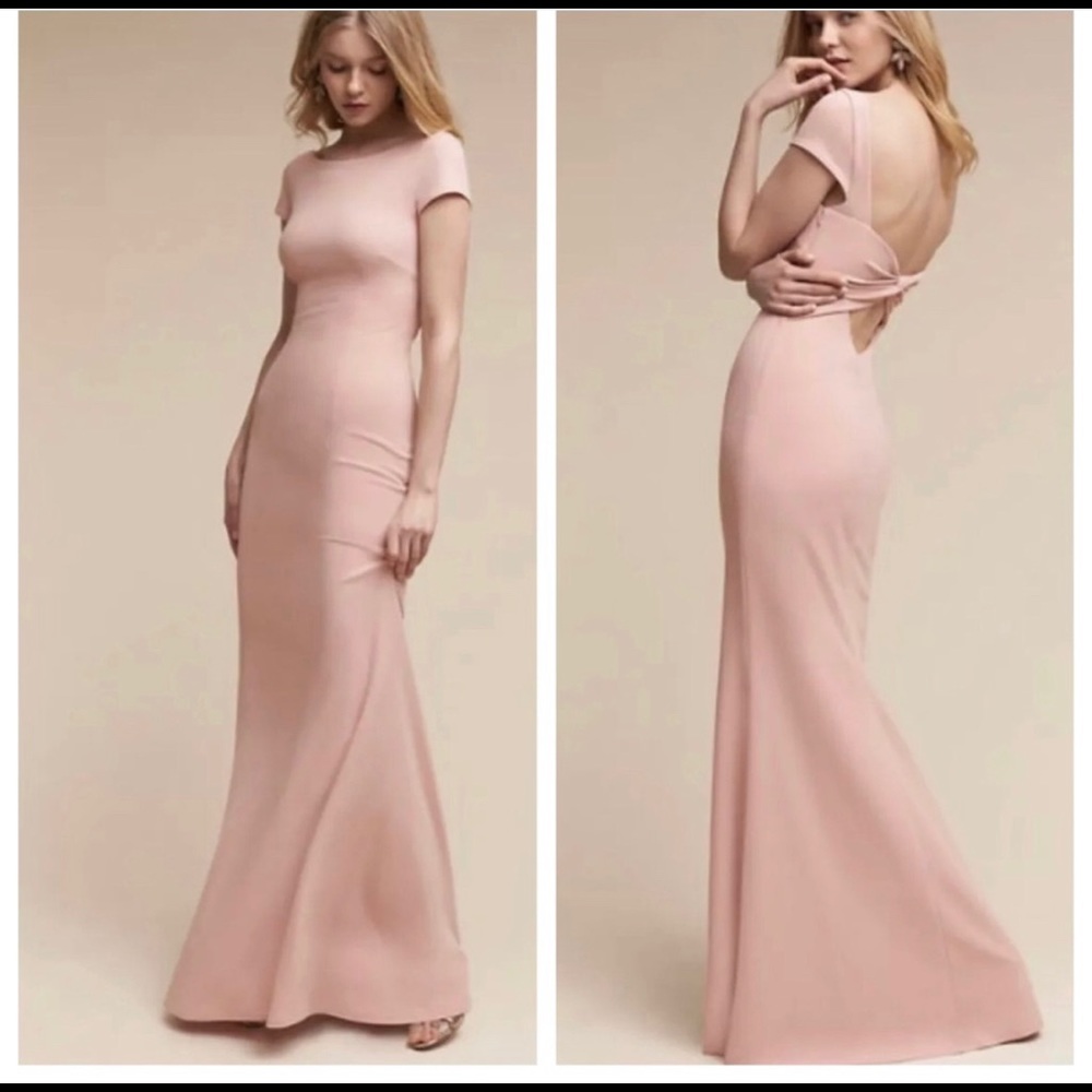 BHLDN Katie May Madison Gown Dress in Dusty Rose